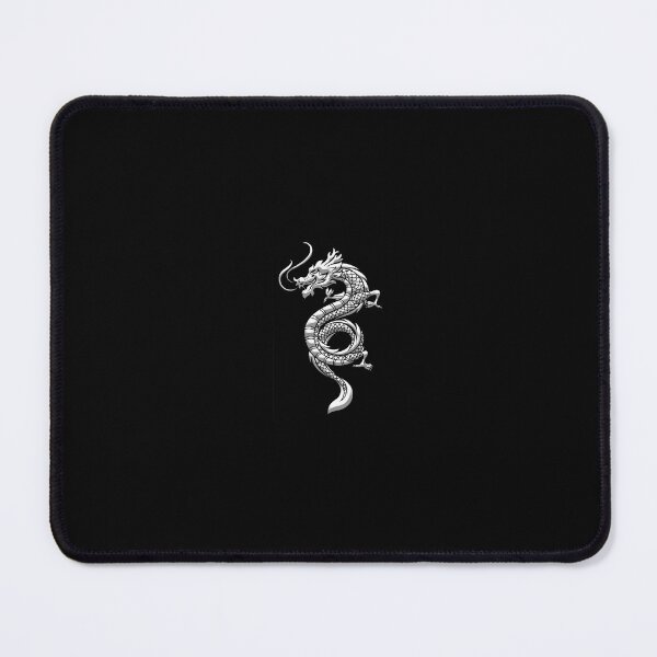 Item preview, Chinese dragon, white (2021-2-CHN-DR-10) designed and sold by NY-Prints-USA.