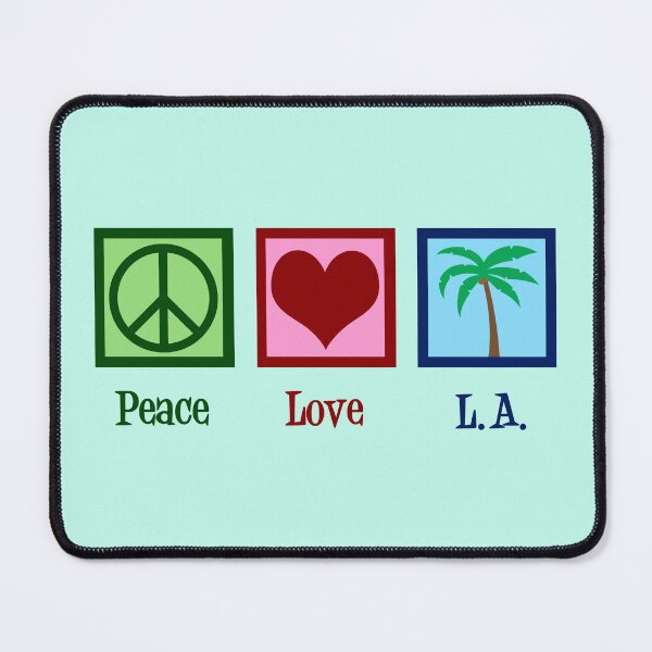 Item preview, Peace Love L.A. Los Angeles designed and sold by Epic Love Designs.
