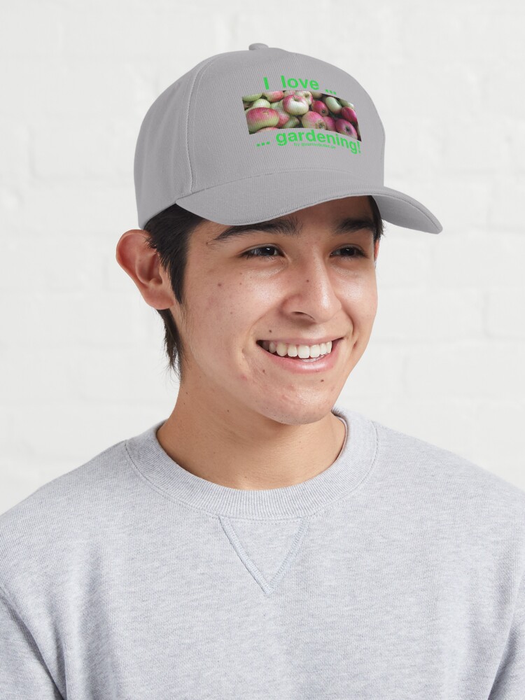 Alternative Ansicht von I love gardening - Äpfel Cap