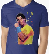 Rafa Nadal Men's V-Neck T-Shirt