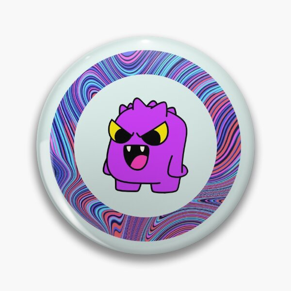Item preview, Copy of Cartoon Purple Monster - Light Edition designed and sold by Megan-Alice.