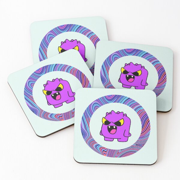 Item preview, Copy of Cartoon Purple Monster - Light Edition designed and sold by Megan-Alice.