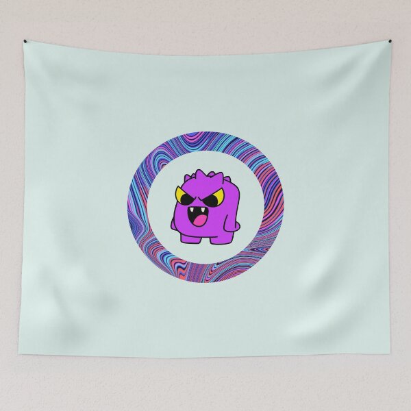 Item preview, Copy of Cartoon Purple Monster - Light Edition designed and sold by Megan-Alice.