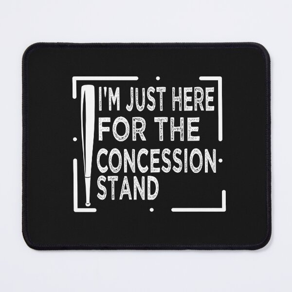 Item preview, I'm just here for the concession stand - Funny Quote Baseball lover Men Women Boys Girls Kids  Birthday Gift designed and sold by ChanUus.