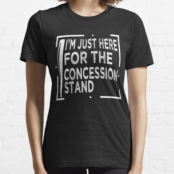 Baseball Dad I'm Just Here For Concession Stand Shirt - TeeUni