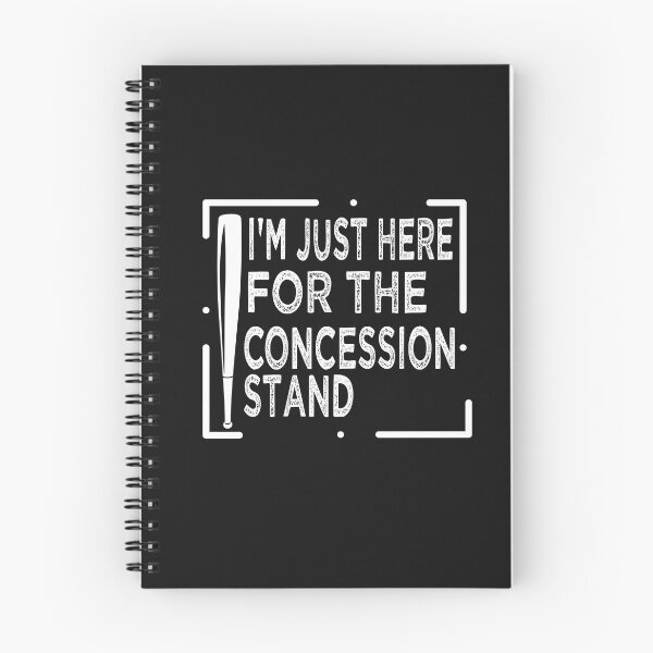 Item preview, I'm just here for the concession stand - Funny Quote Baseball lover Men Women Boys Girls Kids  Birthday Gift designed and sold by ChanUus.