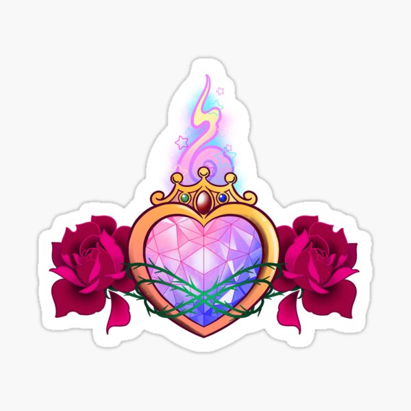 Sacred Sailor Heart Sticker
