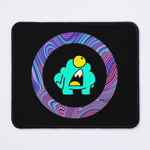 Item preview, Cartoon Aqua Monster - Black Edition designed and sold by Megan-Alice.