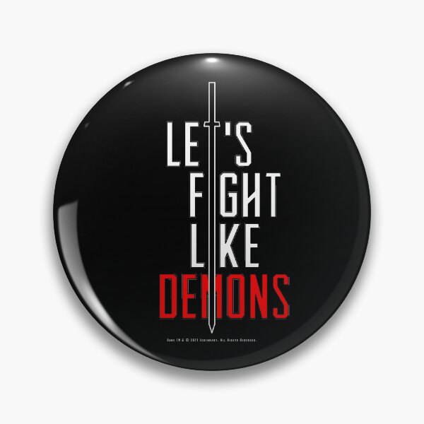 Item preview, Dune - Let's Fight Like Demons (White) - designed and sold by Printerially.