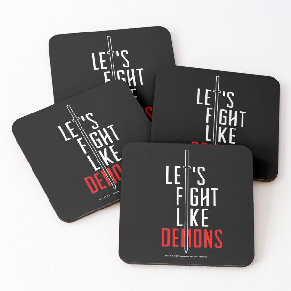 Item preview, Dune - Let's Fight Like Demons (White) - designed and sold by Printerially.