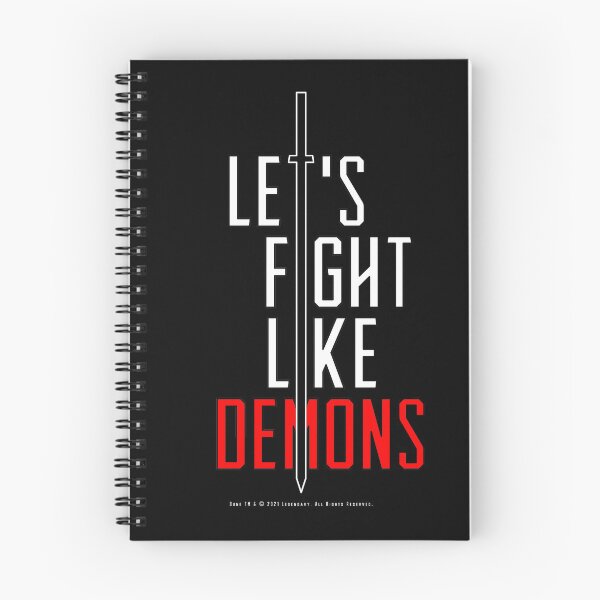 Item preview, Dune - Let's Fight Like Demons (White) - designed and sold by Printerially.