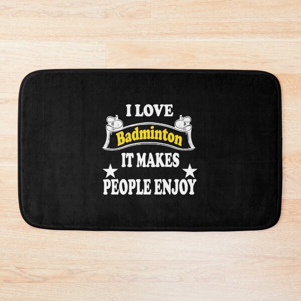 Item preview,   I love badminton It makes people enjoy | Perfect Gift|Badminton gift designed and sold by janusisu.