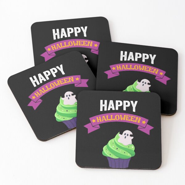 Item preview, Happy Halloween Funny Ghost Cupcakes  designed and sold by RK-Artist.