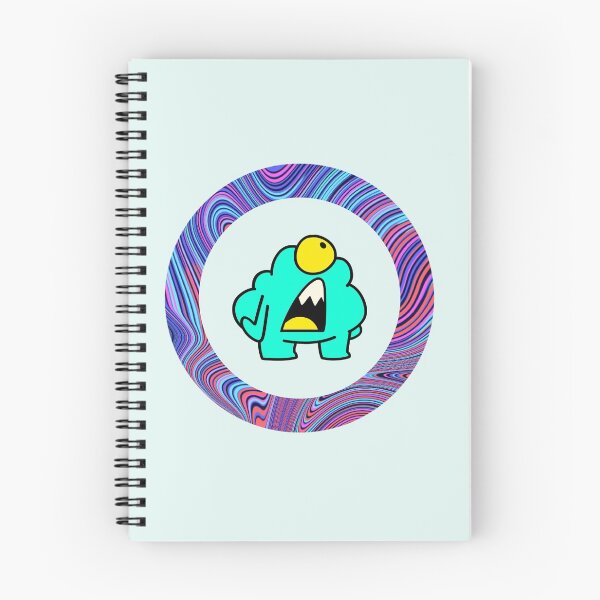 Item preview, Cartoon Aqua Monster - Light Edition designed and sold by Megan-Alice.