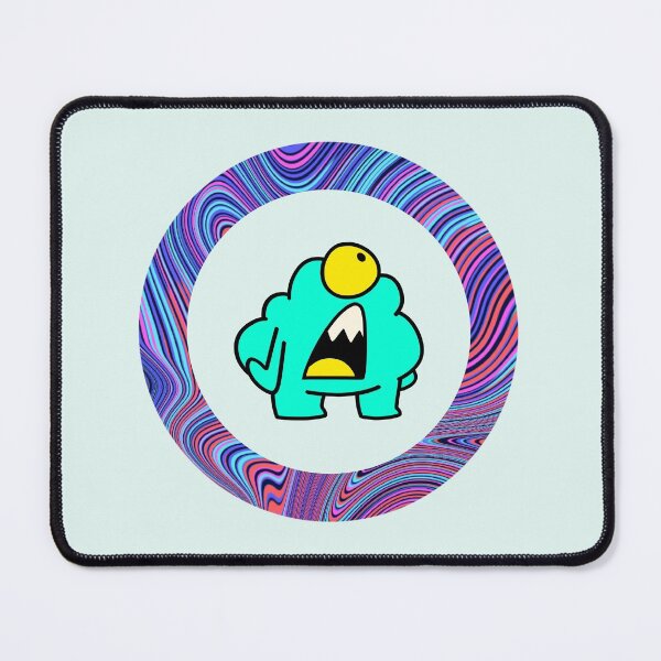 Item preview, Cartoon Aqua Monster - Light Edition designed and sold by Megan-Alice.