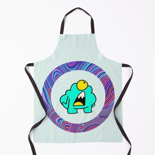 Item preview, Cartoon Aqua Monster - Light Edition designed and sold by Megan-Alice.