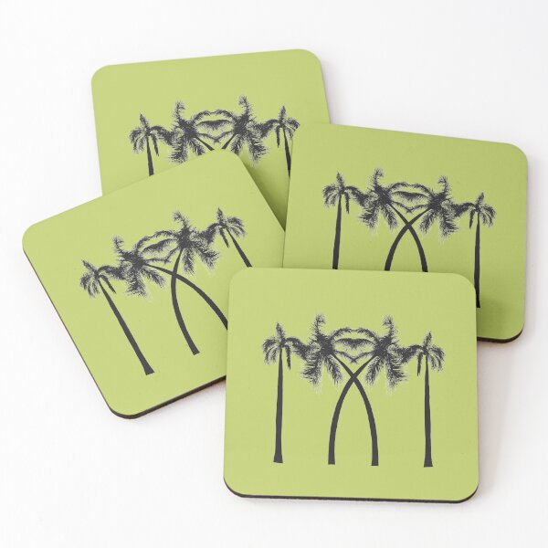 Item preview, black palm trees  designed and sold by ranafakhar.