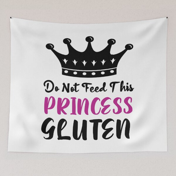 Item preview, do not feed this princess gluten designed and sold by ussastore.