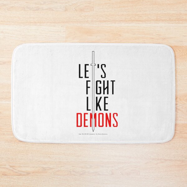 Item preview, Dune - Let's Fight Like Demons (Black) - designed and sold by Printerially.