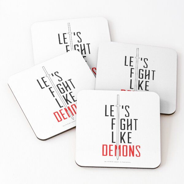 Item preview, Dune - Let's Fight Like Demons (Black) - designed and sold by Printerially.