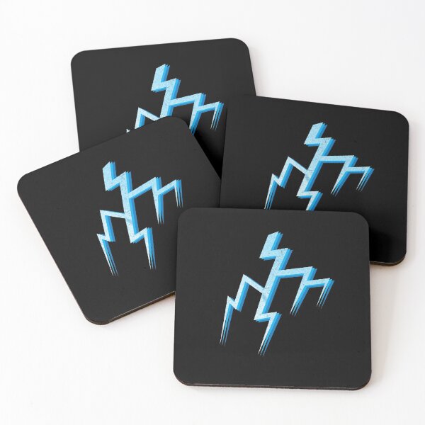 Item preview, teal lightning bolt blue designed and sold by israrv8kmsr.