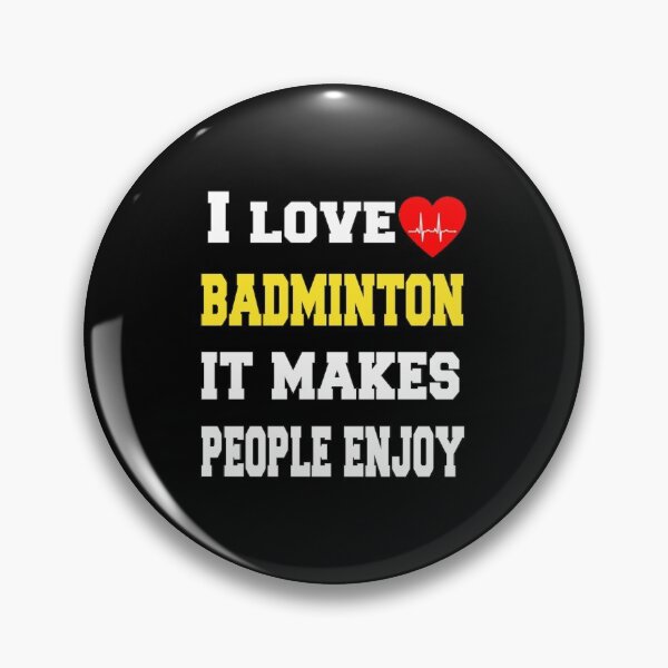Item preview, I love badminton It makes people enjoy | Perfect Gift|Badminton gift designed and sold by janusisu.