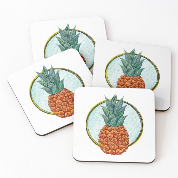 Item preview, Vintage Watercolor Pineapple ?  designed and sold by backyrdfrontier.