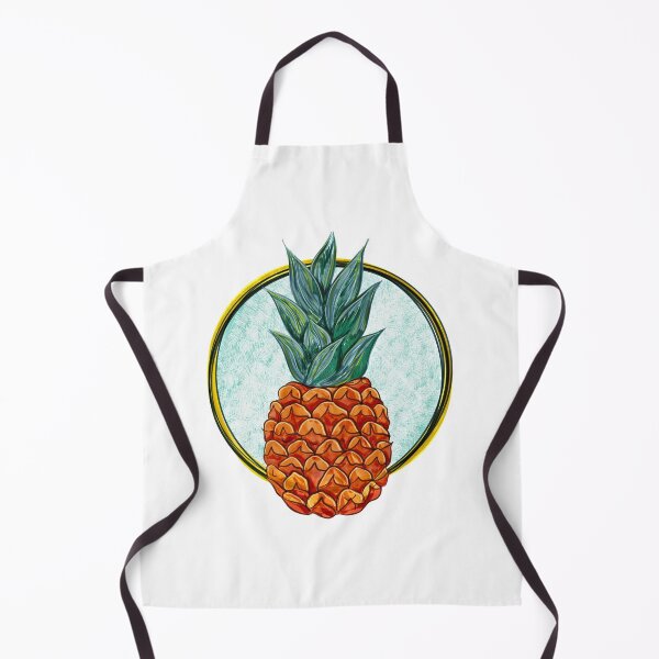 Item preview, Vintage Watercolor Pineapple ? designed and sold by backyrdfrontier.