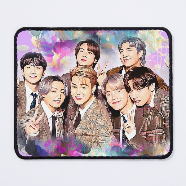 Item preview, Bts all members colorful art designed and sold by Lajibolalaa.