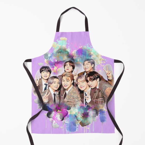 Item preview, Bts all members colorful art designed and sold by Lajibolalaa.
