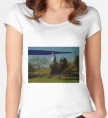 The rooster walk Fitted Scoop T-Shirt