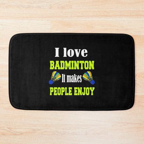 Item preview,  I love badminton It makes people enjoy | Perfect Gift|Badminton gift designed and sold by janusisu.