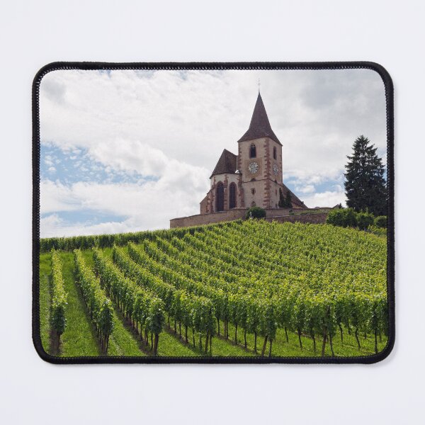 Item preview, Saint-Jacques-le-Majeur Church and Vineyards designed and sold by Yair Karelic.
