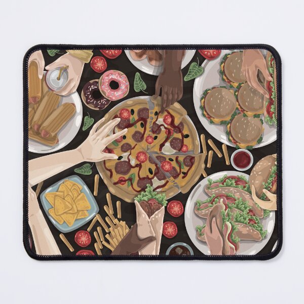Item preview, Gathering of Family and Friends Over A Fast Food Feast designed and sold by Alicia Chee.