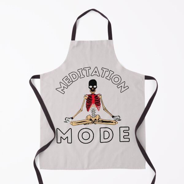 Item preview, Yoga Meditating Skeleton designed and sold by EMRASDesigns.