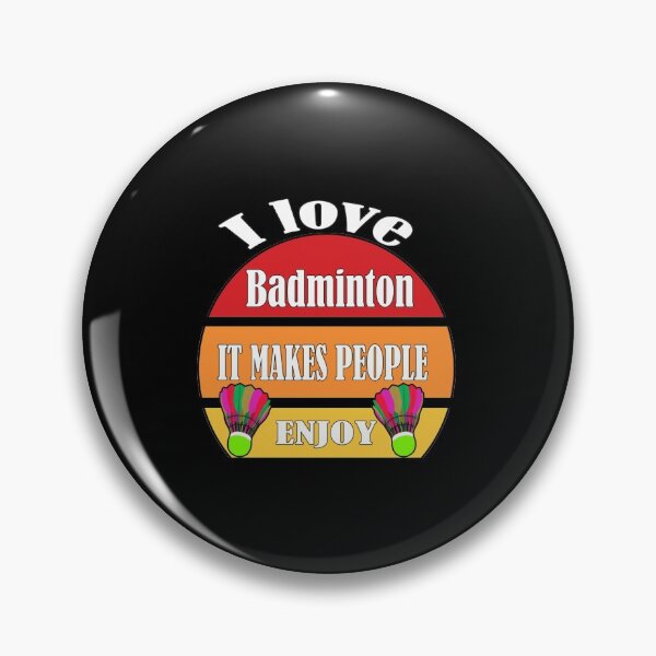 Item preview,  I love badminton It makes people enjoy | Perfect Gift|Badminton gift designed and sold by janusisu.