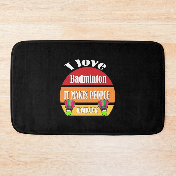 Item preview,  I love badminton It makes people enjoy | Perfect Gift|Badminton gift designed and sold by janusisu.