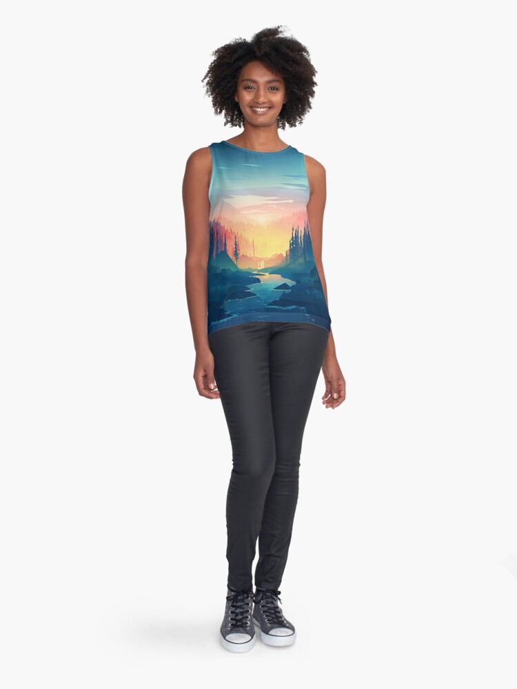 Alternate view of Wilderness Sleeveless Top
