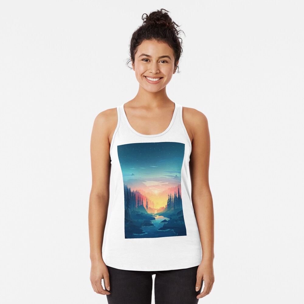 Artikel-Vorschau von Racerback Tank Top, designt und verkauft von Ngea.