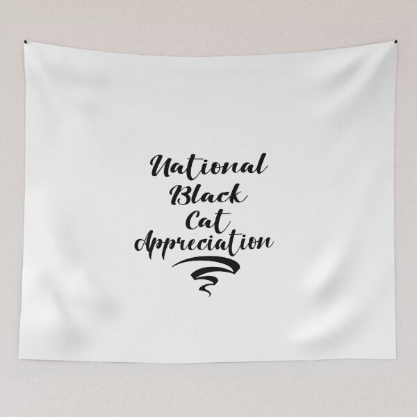Item preview, black cat appreciation day designed and sold by ussastore.