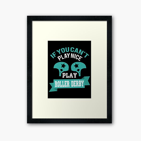 Item preview, Funny Roller Derby play nice gift| Perfect Gift designed and sold by charlotteri.