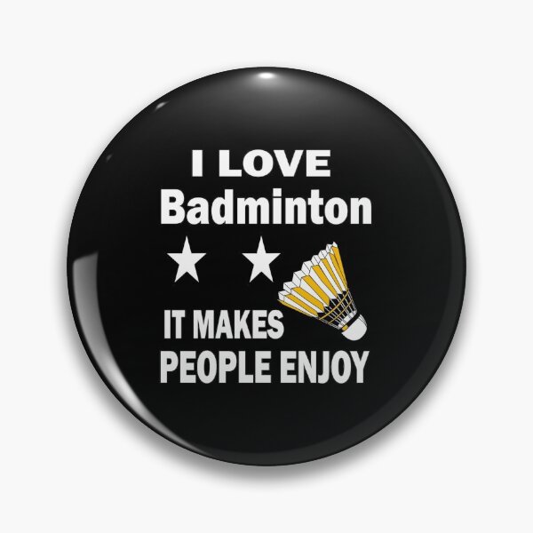 Item preview, I love badminton It makes people enjoy | Perfect Gift|Badminton gift designed and sold by janusisu.