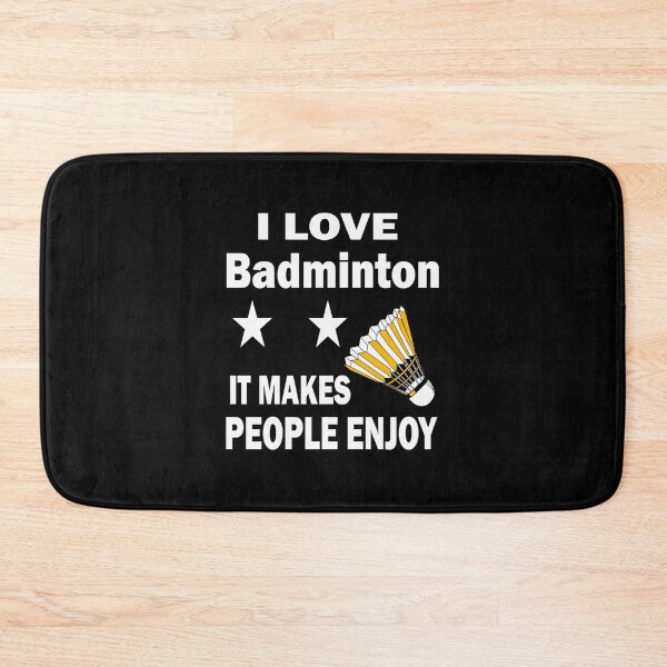Item preview, I love badminton It makes people enjoy | Perfect Gift|Badminton gift designed and sold by janusisu.