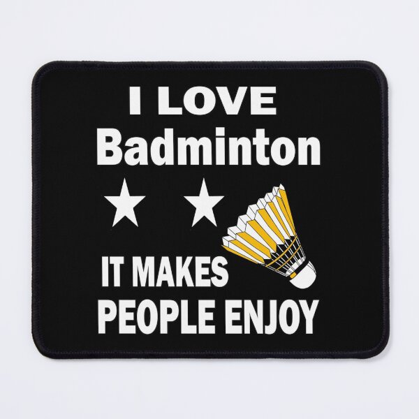 Item preview, I love badminton It makes people enjoy | Perfect Gift|Badminton gift designed and sold by janusisu.