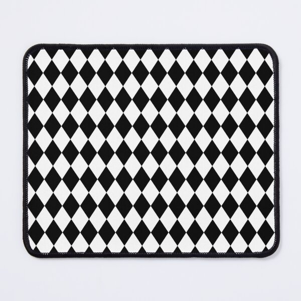 Item preview, Diamond Pattern Elegant Geometry -Black and White- designed and sold by lematworks.