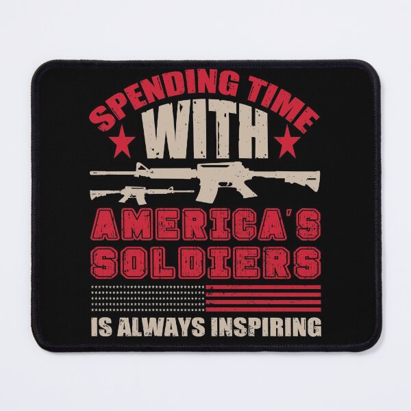 Item preview, Spending Time With Americas Soldiers Is Always Inspiring designed and sold by FurioInc.