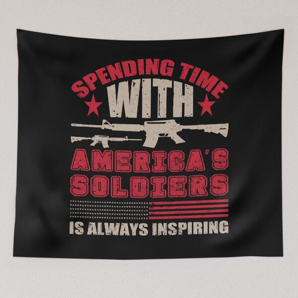 Item preview, Spending Time With Americas Soldiers Is Always Inspiring designed and sold by FurioInc.