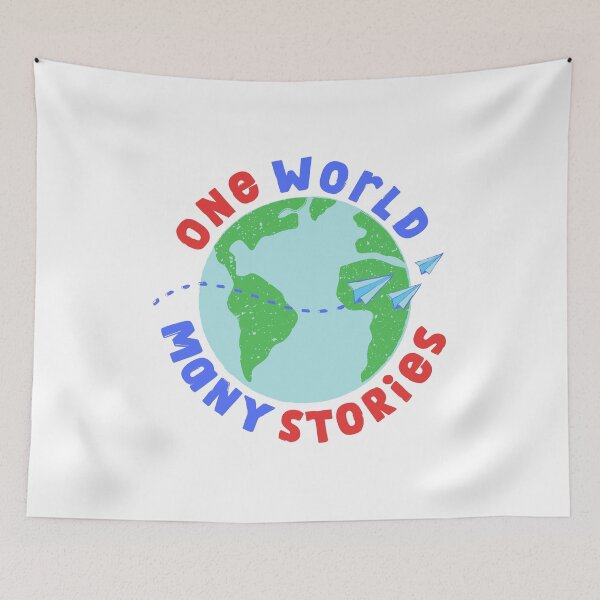 Item preview, One world Many Stories designed and sold by razvigod.