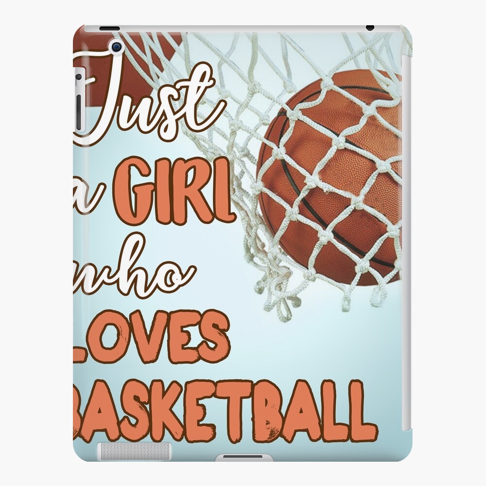 JUST A GIRL WHO LOVES BASKETBALL Sticker for Sale by loveisasecret |  Redbubble