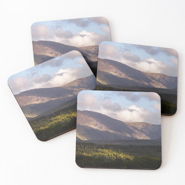 Item preview, Forest with mountains in the sunshine in Killarney National Park, near the town of Killarney, County Kerry  designed and sold by AlbertMi.